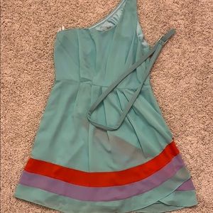 Women’s one shoulder dress